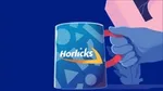 Horlicks mug in hand